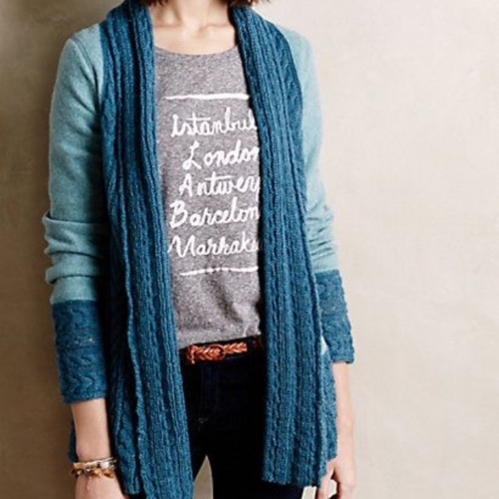 Anthropologie Stitch Mix Cardigan Sweater